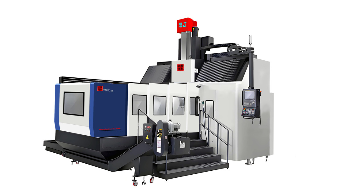 8000rpm Gantry Type Machining Center With 2300x1300mm Workbench For Large Workpieces