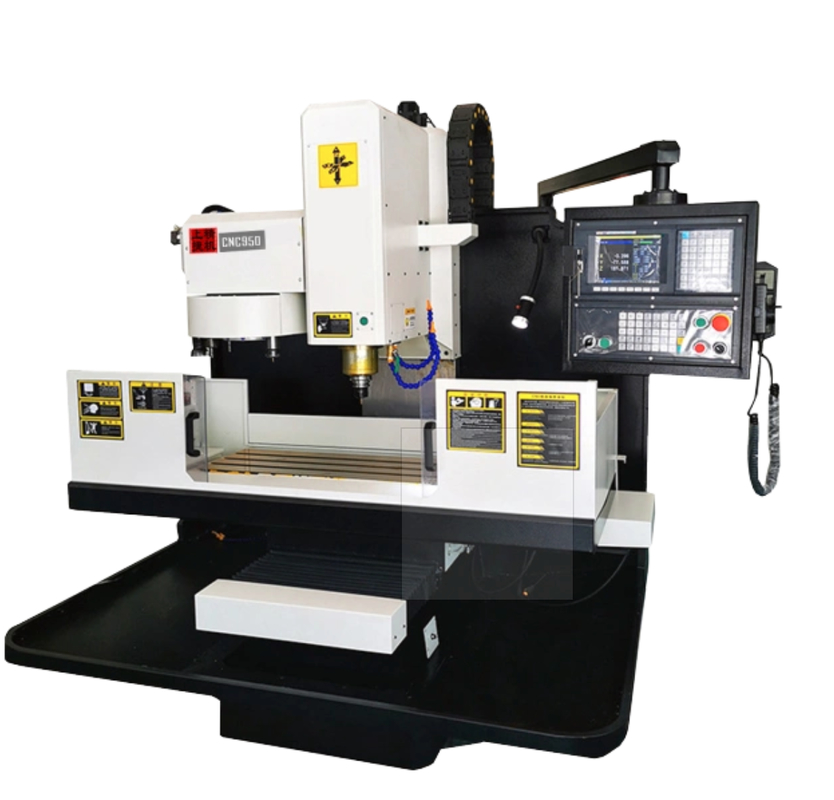 35มม. รางลิเนียร์ความแม่นยำระดับ P CNC740 เครื่องเจาะและกัด CNC HT300