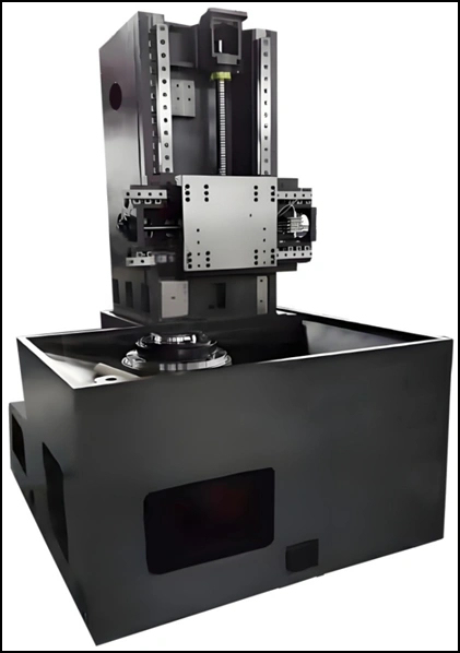 VT600 CNC Vertical Turning Center With HT300 High Grade Castings 15 18.5KW Spindle Motor