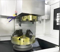 VT1000 CNC-Vertikaldrehzentrum HT300 Hochleistungsgüsse 1500r/Min Spindelgeschwindigkeit