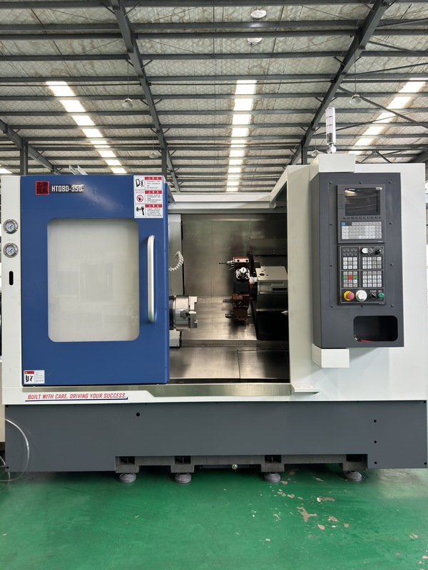 HT-Series Heavy-Duty High-Precision CNC Turning Center with Slant-Bed Structure for Industrial Batch Production