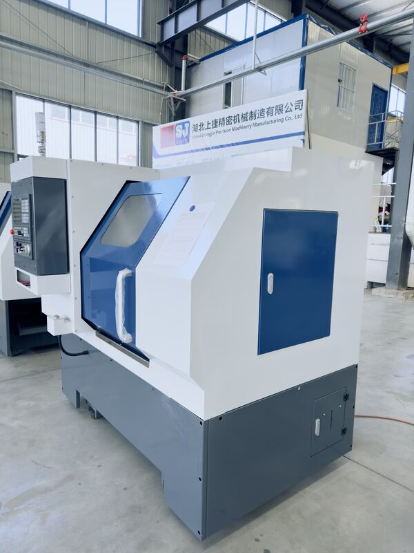 PT-Series CNC Gang Tool Lathe CNC Turning Center HT300 Cast Iron 8 in Chuck 25x25mm Tool Holder