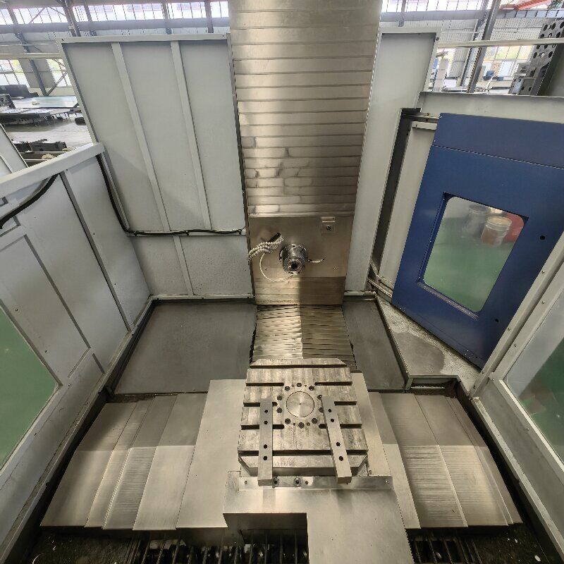 3-Axis Horizontal CNC Machining Center Model H8, Single Spindle Milling Machine, BT40/BT50 Taper, X/Y/Z Travel 1300*1000*1100mm