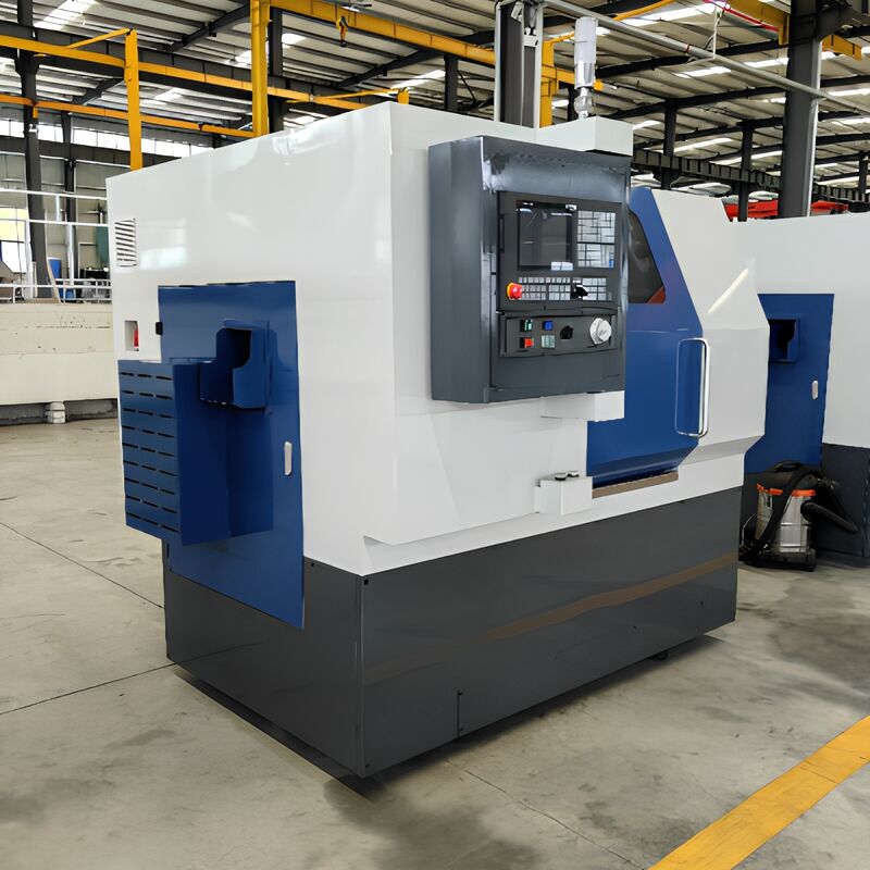 PT52 Light Duty CNC Turning Center Flat Bed Tool Lathe Single Spindle Automatic 380V