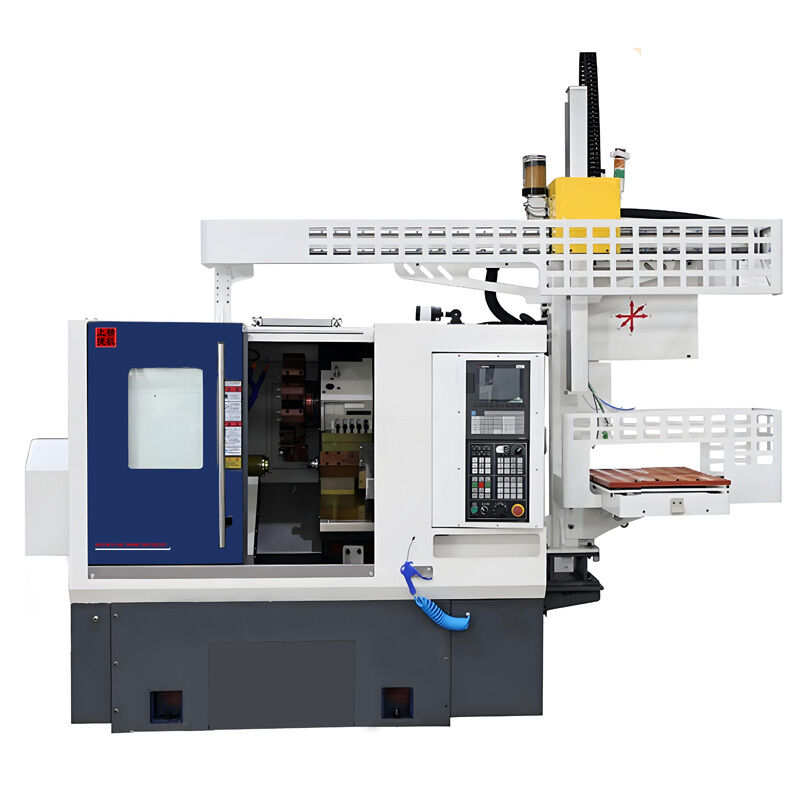 HT05DSZY ไดจิทัล กลางภาระ Y-Axis Center การหมุน Double Spindle ผลิตสูง