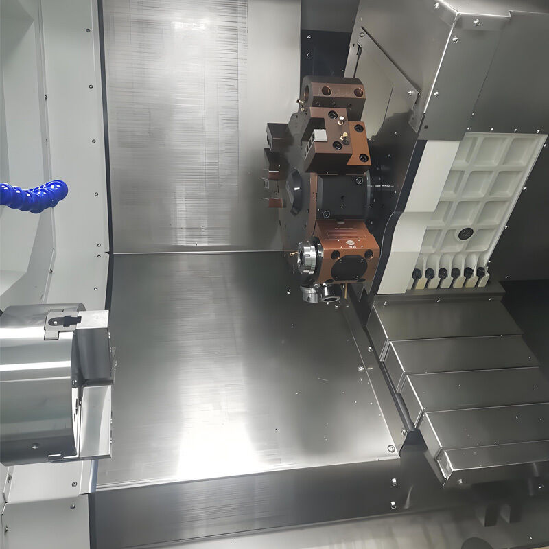 HT05DSZY ไดจิทัล กลางภาระ Y-Axis Center การหมุน Double Spindle ผลิตสูง