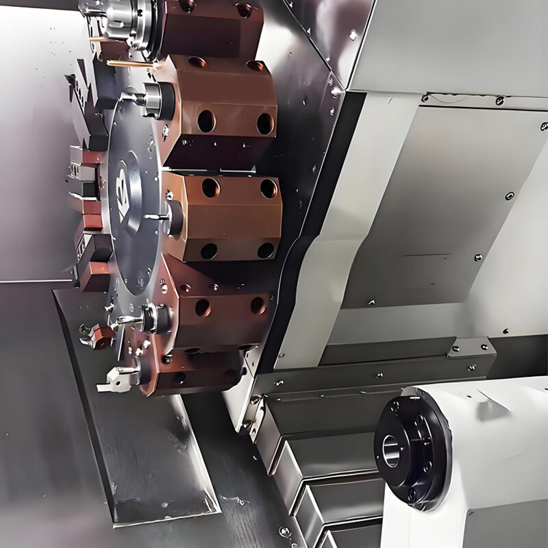 HT05DSZY ไดจิทัล กลางภาระ Y-Axis Center การหมุน Double Spindle ผลิตสูง