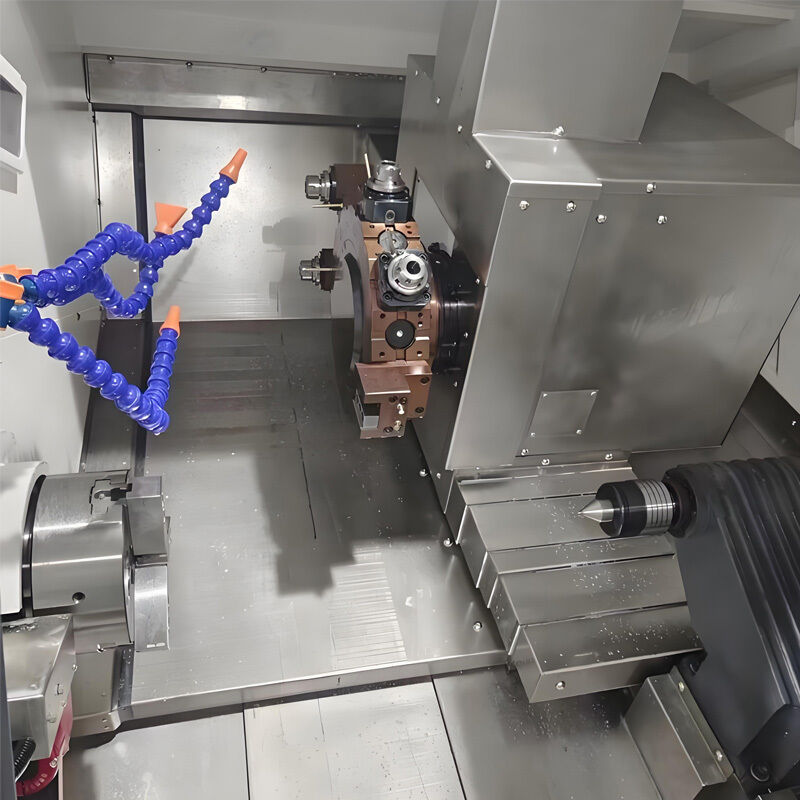 HT05DSZY ไดจิทัล กลางภาระ Y-Axis Center การหมุน Double Spindle ผลิตสูง