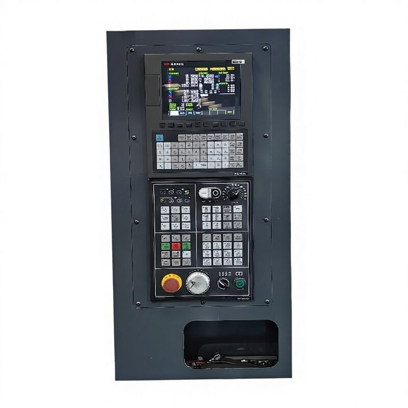 Pusat Pembubutan CNC HT08DS Diameter Pemesinan Maksimum 420mm Kontrol FANUC 3-Sumbu Tugas Berat