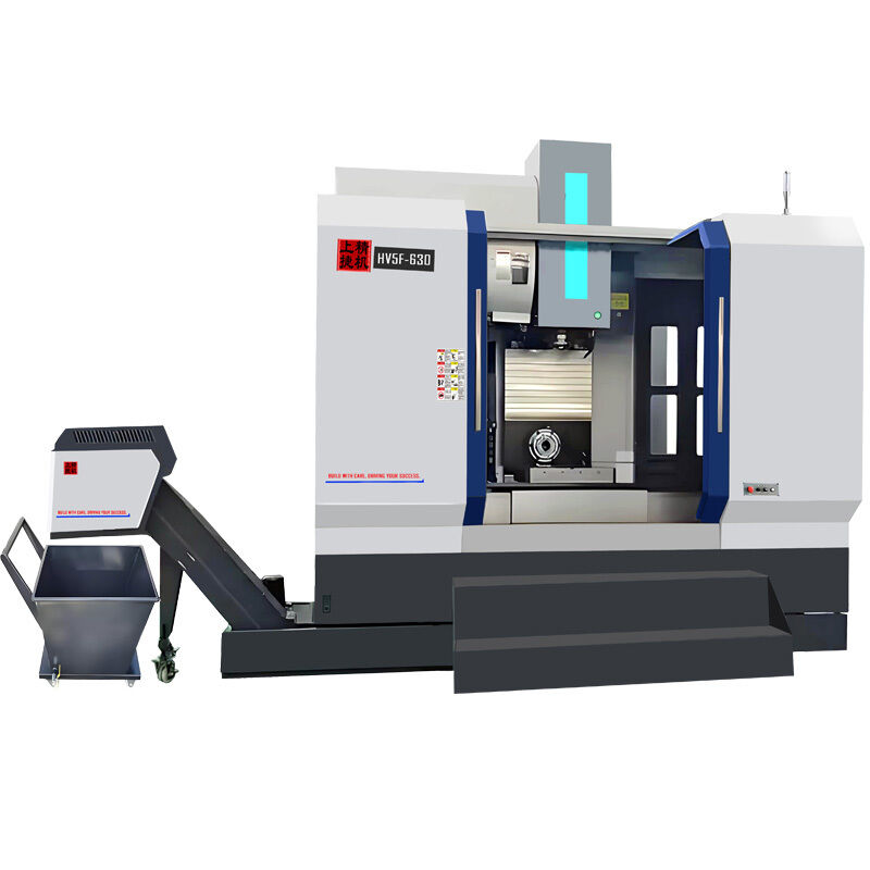 Economical 5-Axis CNC Machining Center for Workshop Enables 5-Side Machining in a Single Clamping Setup