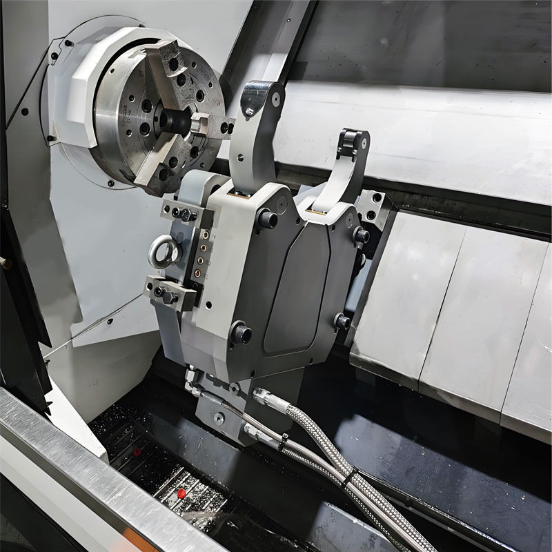 BR110ZY Y-Axis Slant Bed CNC Turning Center 12T Spindle Milling Turret 45mm Roller Linear Guides , Box-Type Guideway , Spindle Lathe