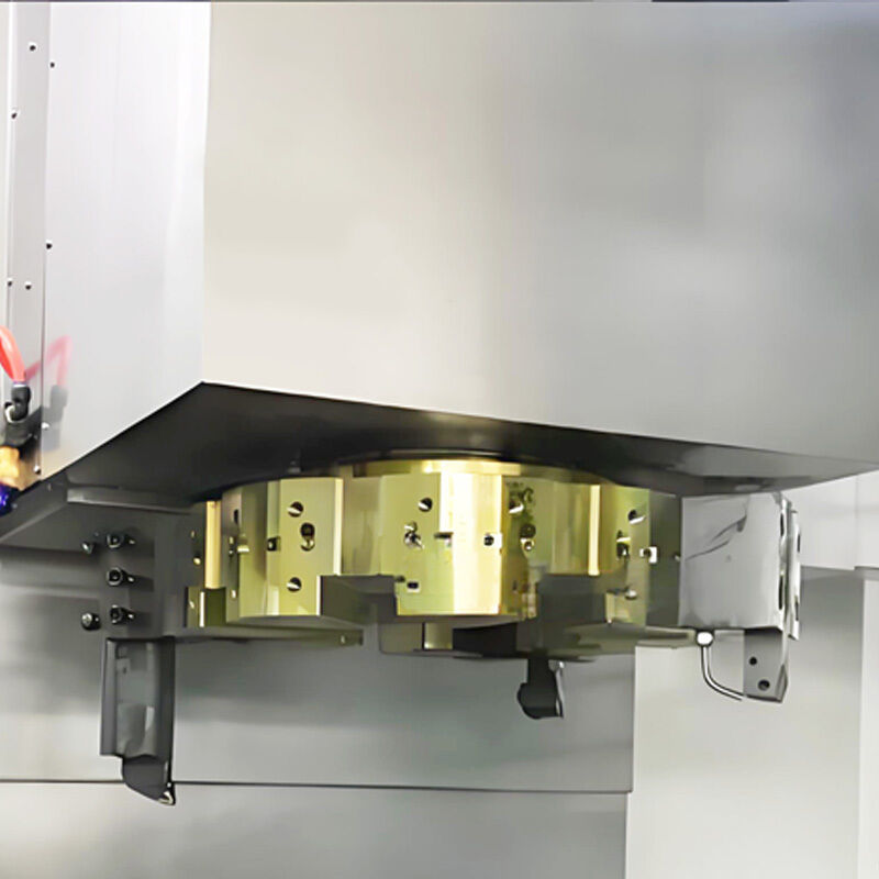 VTC800 Heavy-Duty CNC Vertical Lathe with Single-Axis High-Speed Spindle & Rigid Structure