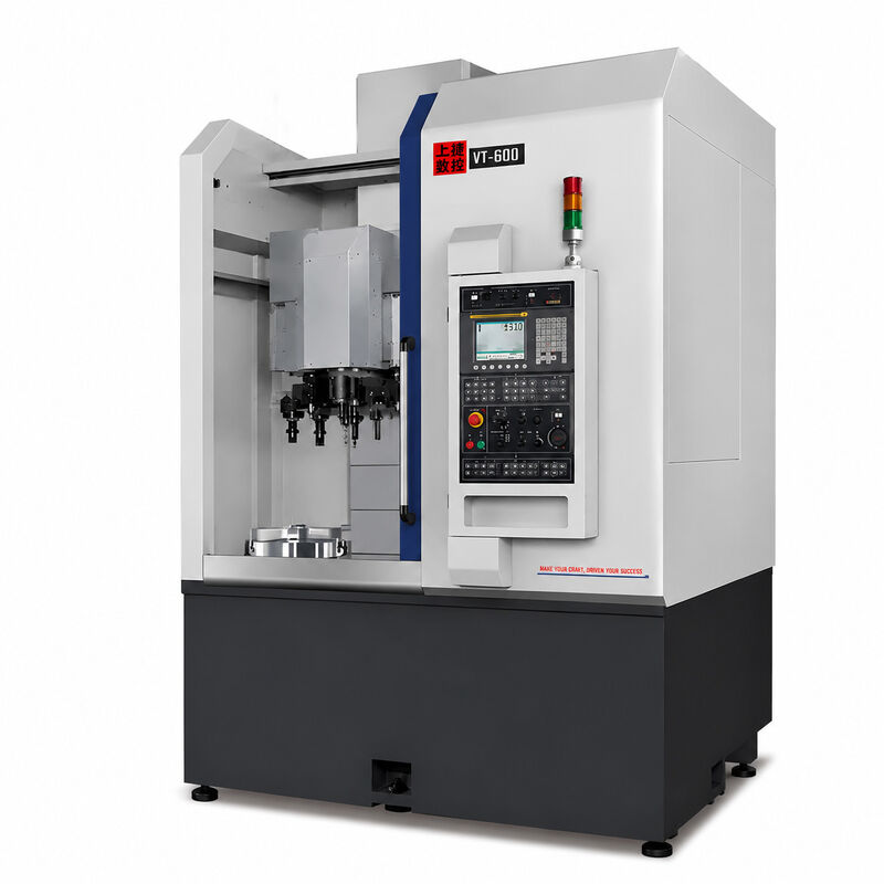 Shangjie CNC Machine VTC1000 Vertical CNC Lathe with KND CNC System & 8-Station Hydraulic Turret