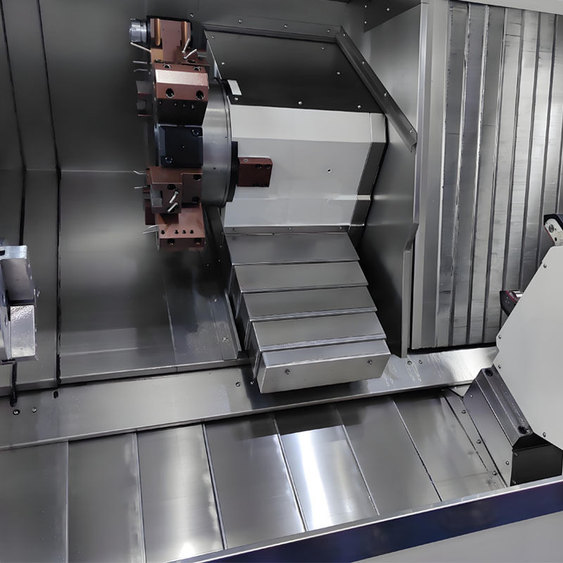HTL18Y Heavy Duty New High-Precision Large-Scale CNC Turning Center with Tailstock Interpolation Y-Axis