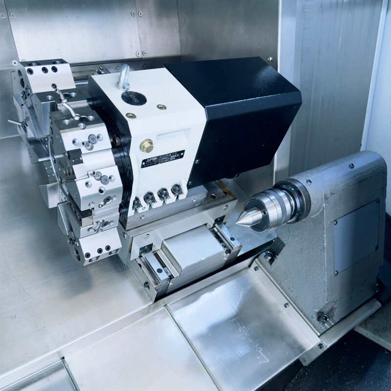 High-Precision XT04 CNC Lathe Machine with 8/12 Station Turret for light-Duty Metal Machining