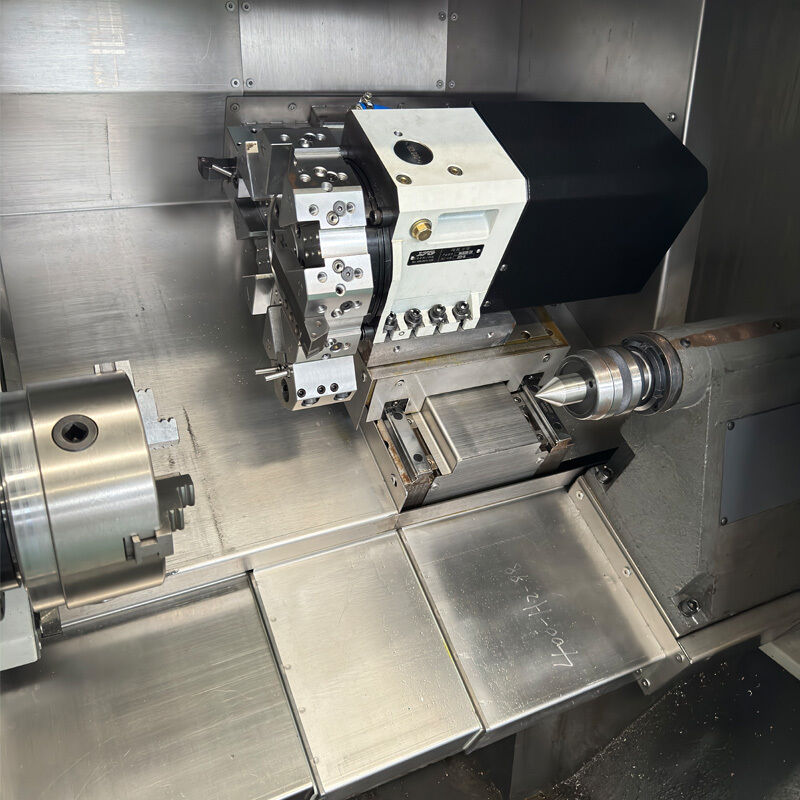 High-Precision XT04 CNC Lathe Machine with 8/12 Station Turret for light-Duty Metal Machining