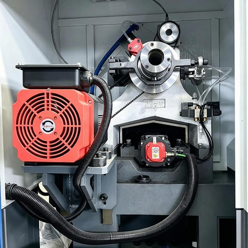 PT46 CNC Gang Tool Flat Bed Lathe with FANUC Control System for Precision Metal Turning and Machining