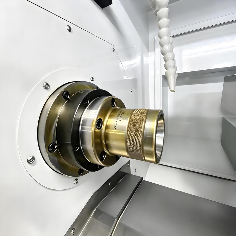 PT46 CNC Gang Tool Flat Bed Lathe with FANUC Control System for Precision Metal Turning and Machining