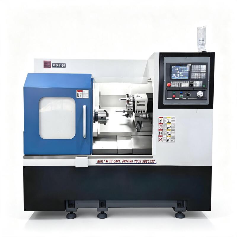 XT05DS CNC Turning Center with 12-Station Turret for Flexible and Efficient Metal Part Machining