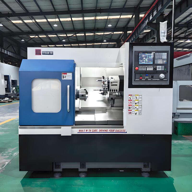 XT05DS CNC Turning Center with 12-Station Turret for Flexible and Efficient Metal Part Machining