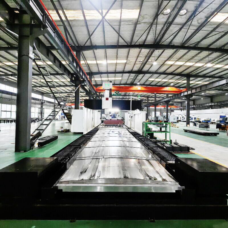 Custom Heavy-Duty GMC5028 5-Axis CNC Gantry Machining Center, Equipped with FANUC Controlled Servo Motors