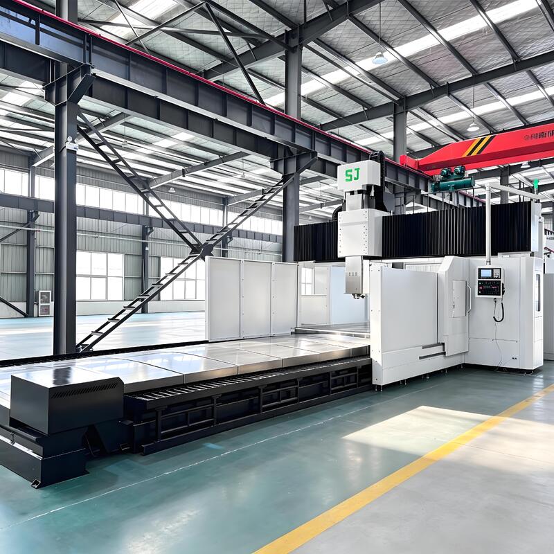 Custom Heavy-Duty GMC5028 5-Axis CNC Gantry Machining Center, Equipped with FANUC Controlled Servo Motors