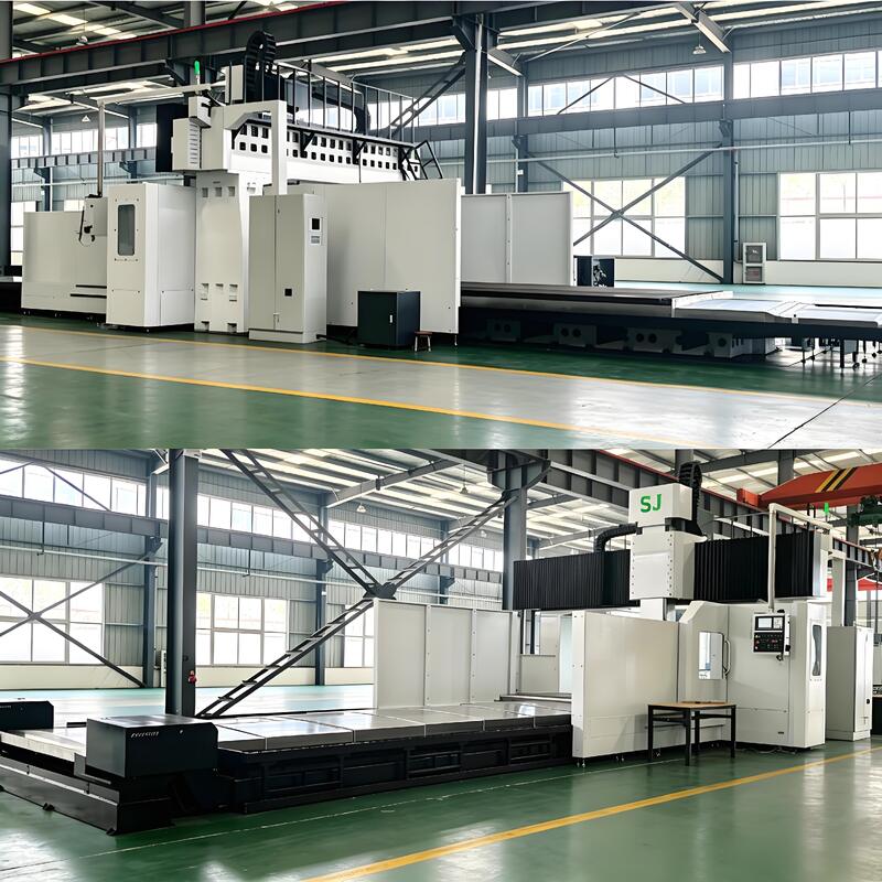 Custom Heavy-Duty GMC5028 5-Axis CNC Gantry Machining Center, Equipped with FANUC Controlled Servo Motors