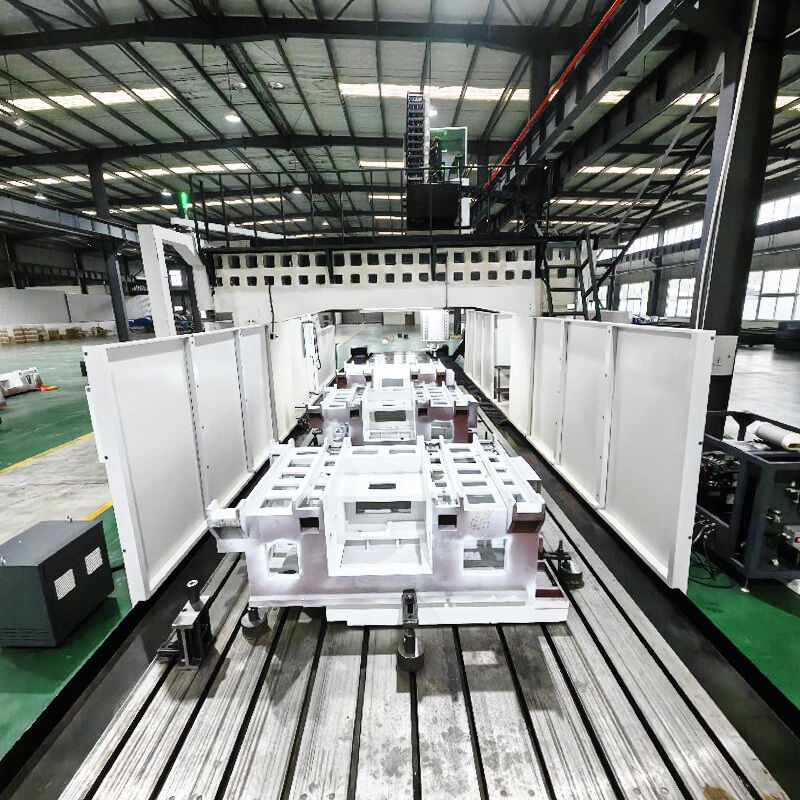 Custom Heavy-Duty GMC5028 5-Axis CNC Gantry Machining Center, Equipped with FANUC Controlled Servo Motors