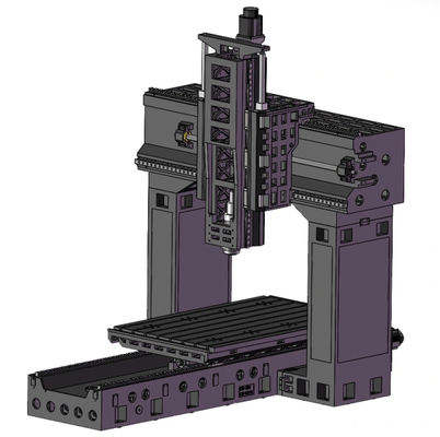 2000x1000mm Tezgah Tipi Gantry Tipi İşleme Merkezi 6000 12000rpm Mil Hızı